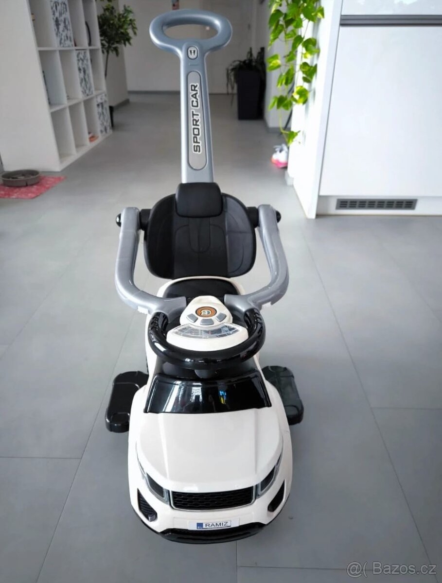 Nové dětské odrážedlo 3v1 Range Rover - bílé - 2