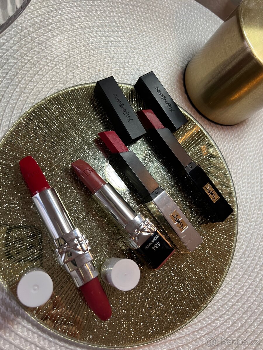 YSL rtěnka a Dior originál - 2