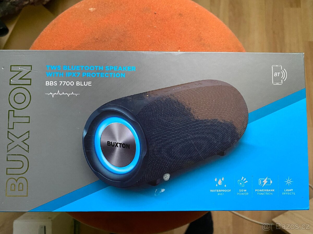 Bluetooth reproduktor Buxton BBS 7700 Blue –zánovní - 2