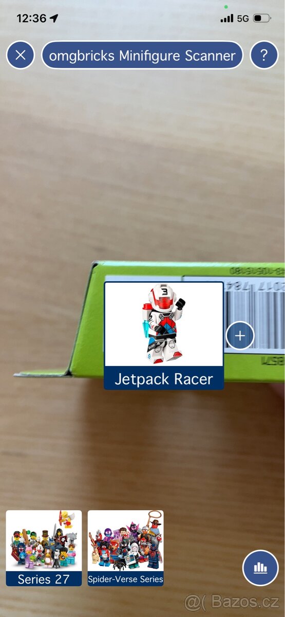 Lego Col27-3 Jetppack racer - 2