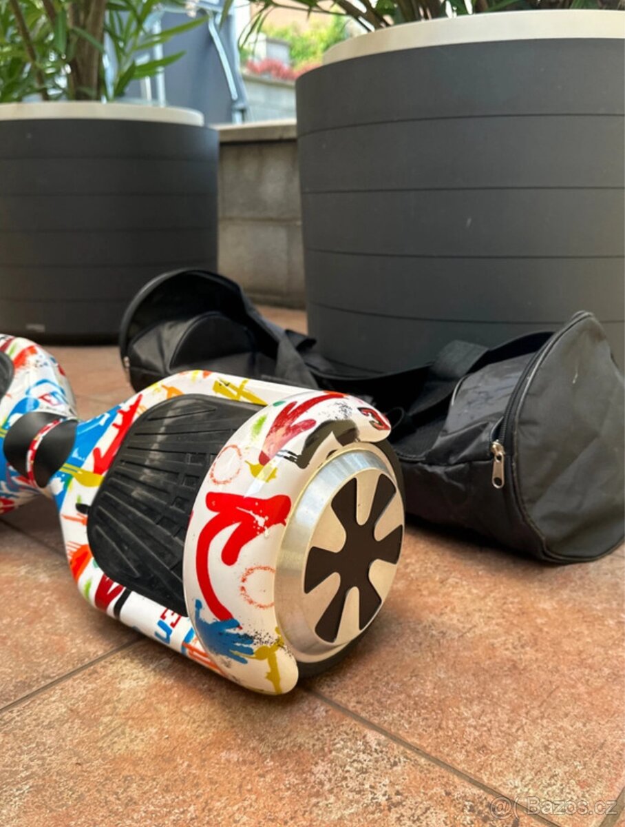 Hoverboard Standard Crazy White APP 3 Eljet - 2