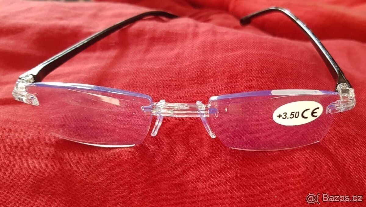2x brýle +3.50 - 2