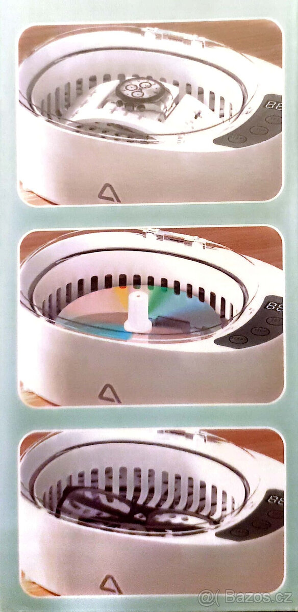 Čistička ultrazvuková,německý výrobce,nová,3r.zár. - 2