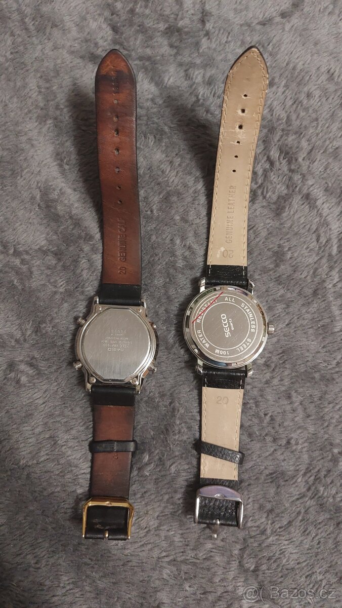 Panske hodinky secco a casio - 2