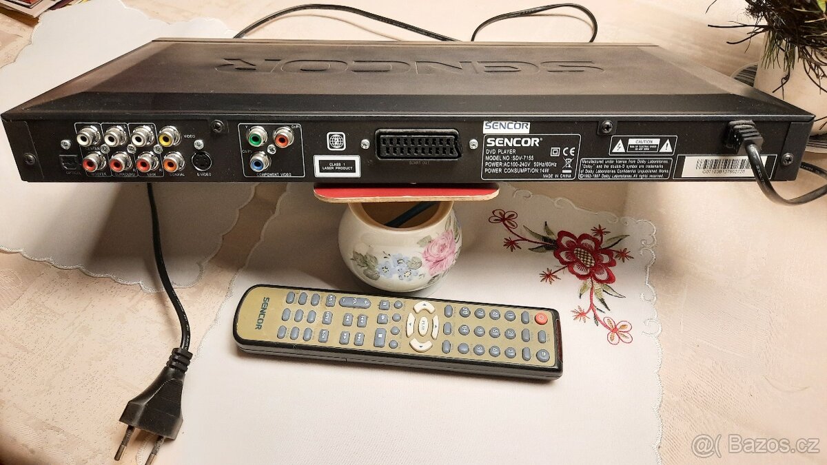 DO k Sencor DVD přehrávači SDV-7155 - 2