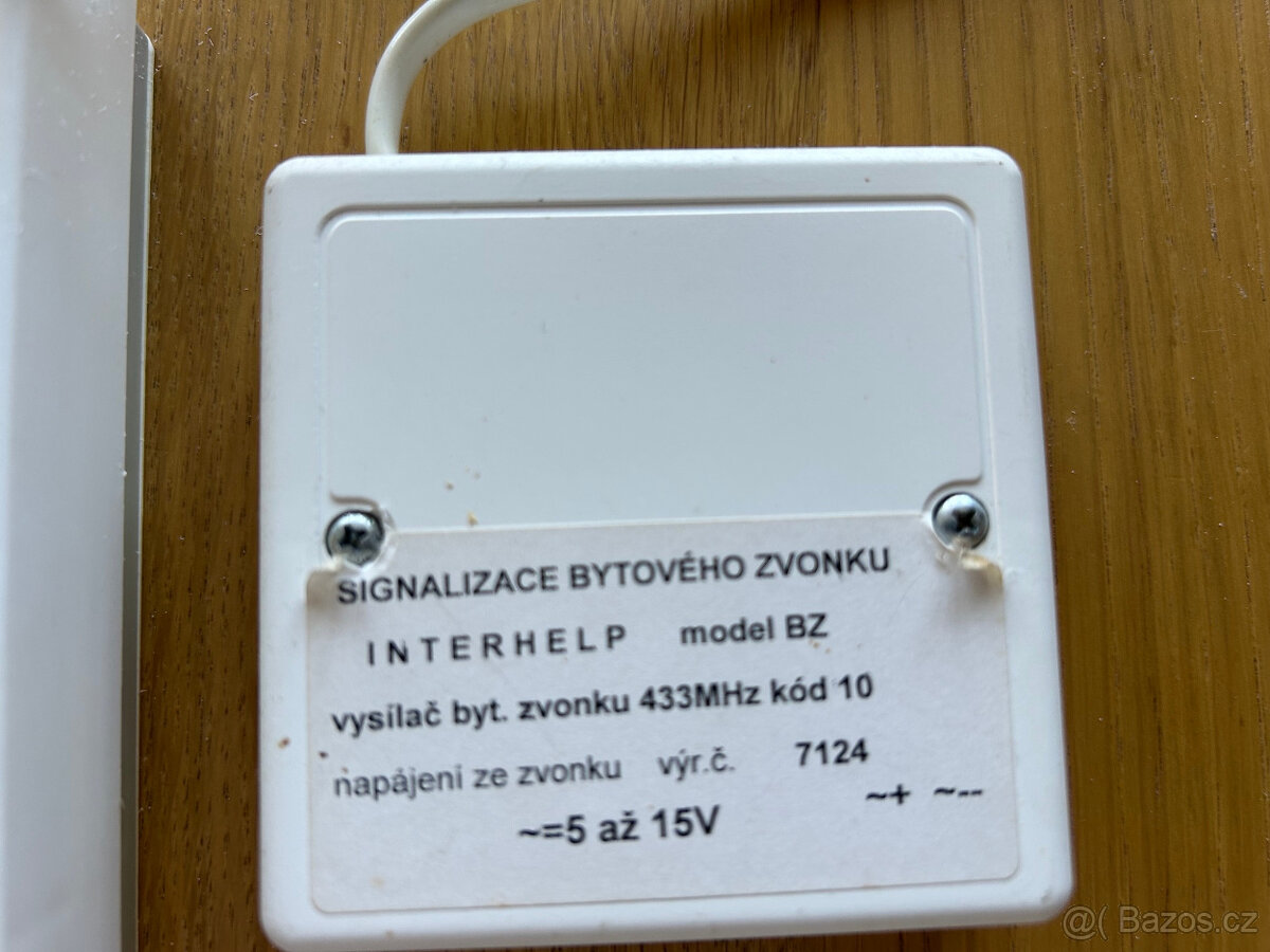 Zvonek pro nedoslýchavé - 2