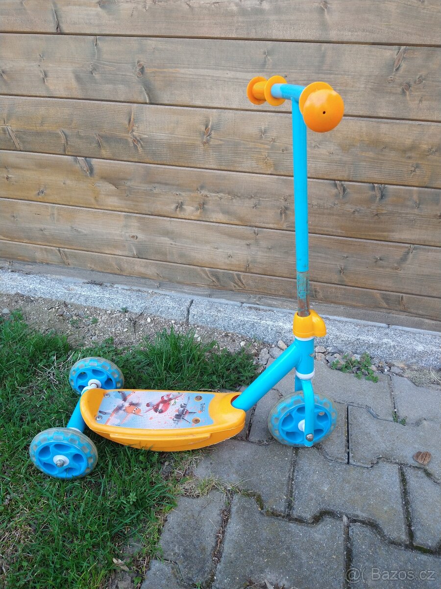 Dětská koloběžka tříkolečková - 2