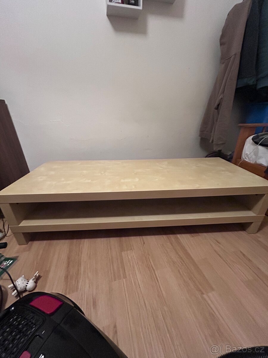 Hnědá nízká komoda - 2