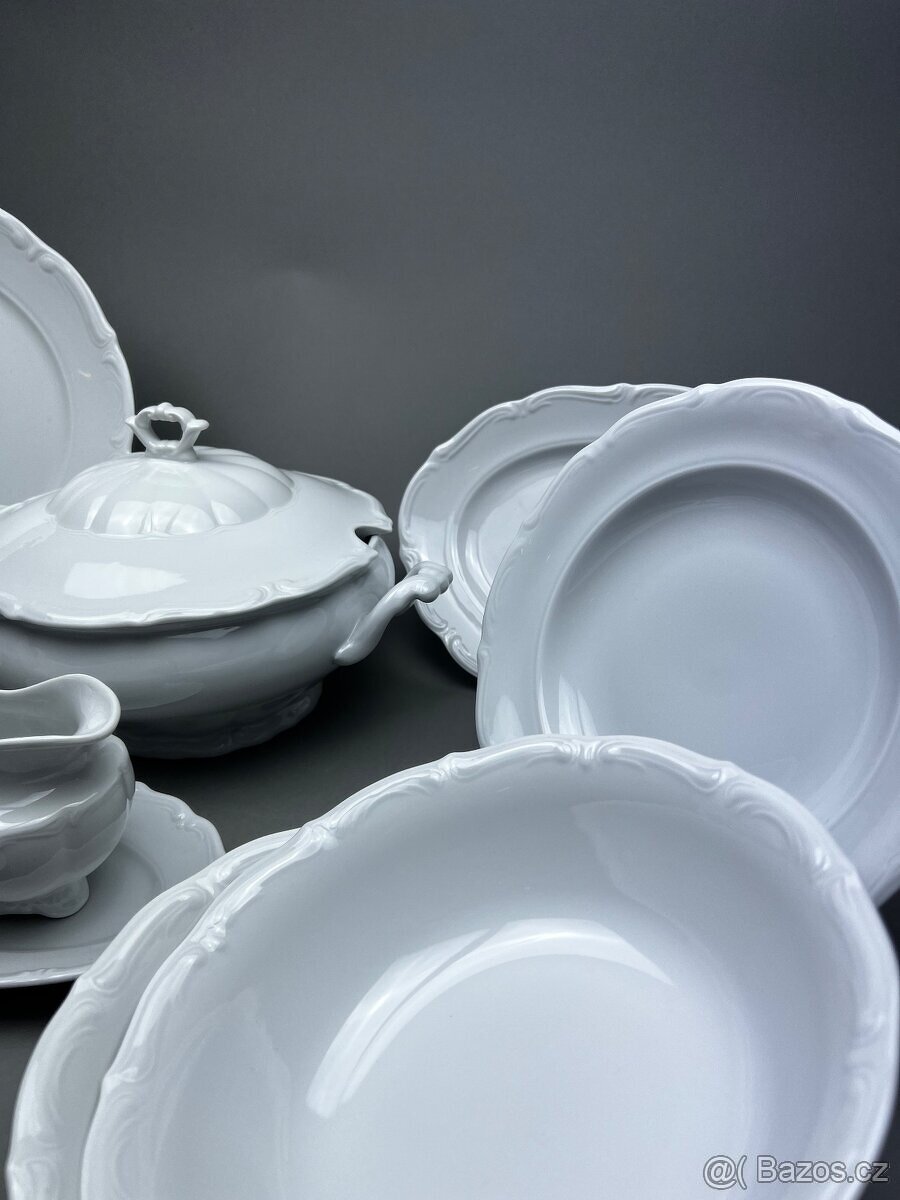 Jídelní souprava, jídelní servis, sada nádobí z porcelánu - 2