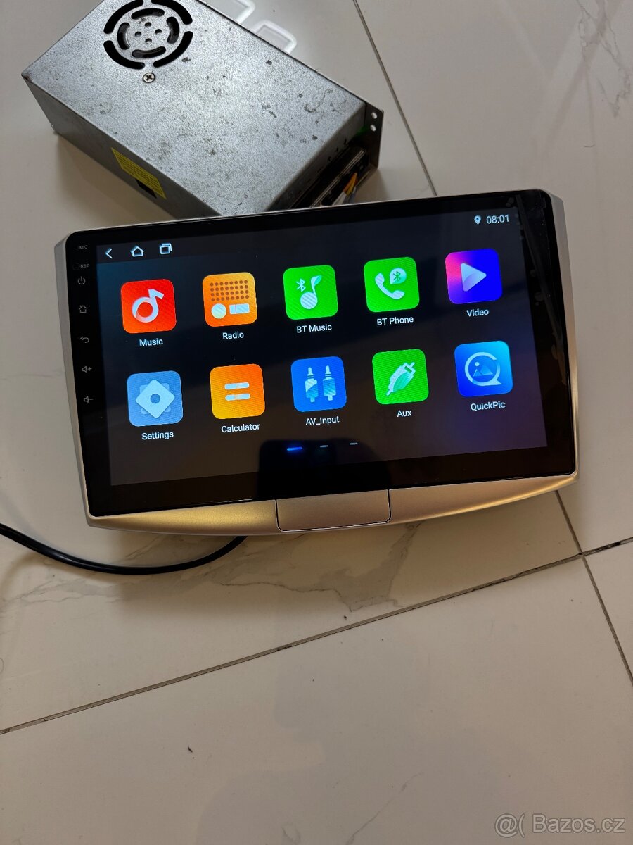2din nové autoradio VW Seat Škoda s 10” dotykovou obrazovkou - 2