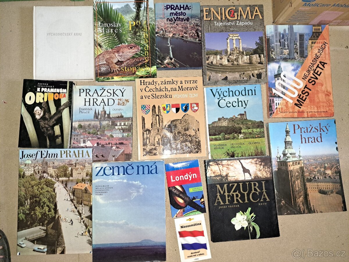 Knihy z oblasti zeměpisu a dějepisné knihy - 2