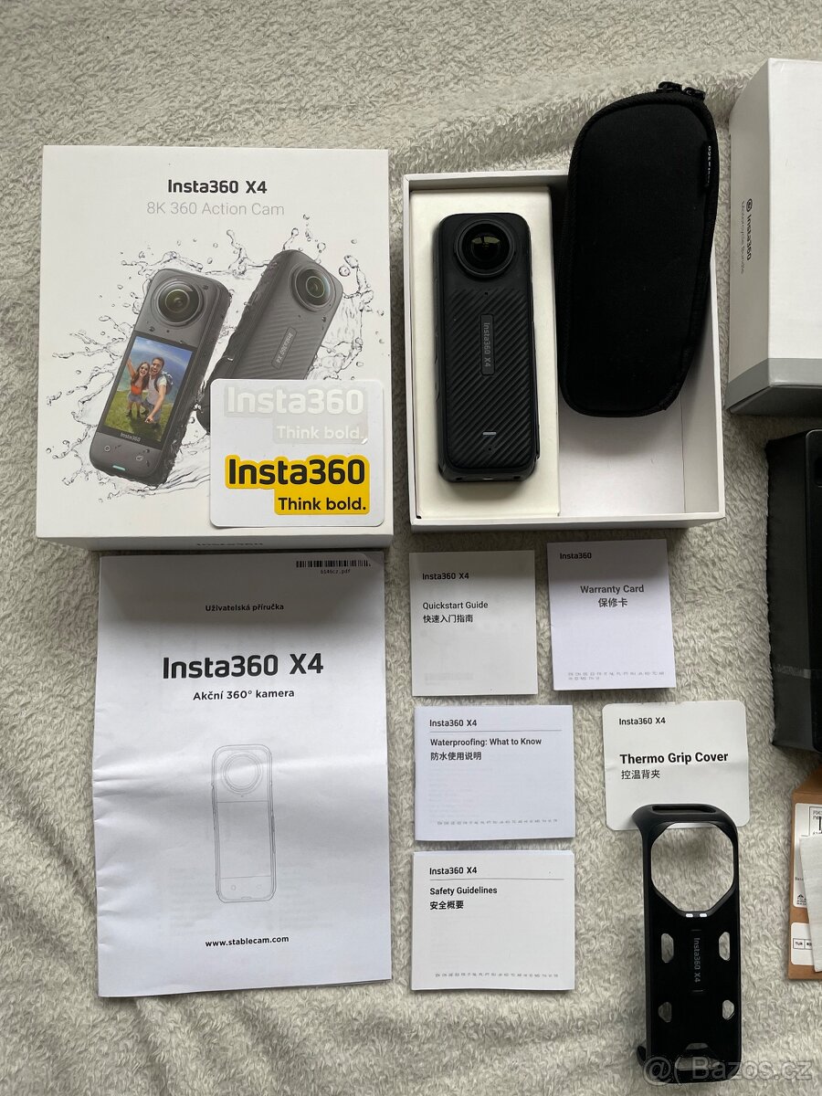 Kamera Insta360 X4, jako nová - 2