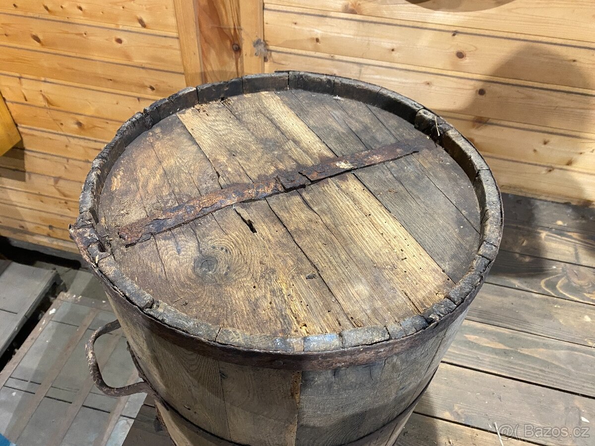 Odměrka na obilí 1/2 H cejchovaná - 2