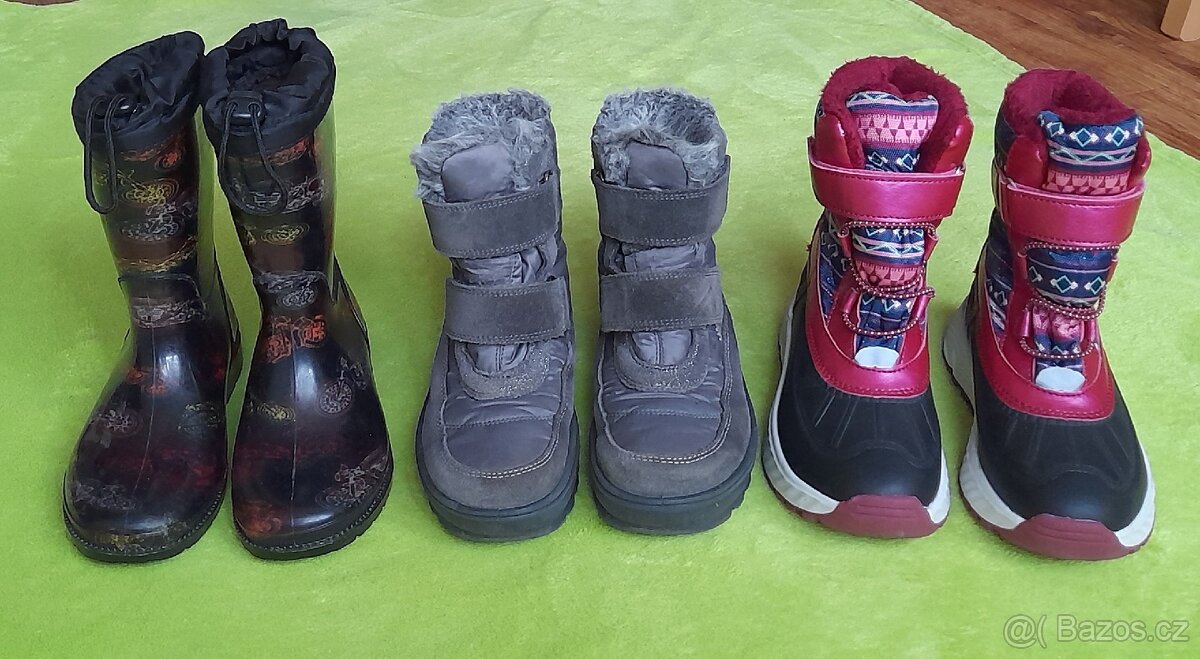 Dívčí zimní boty v.31 - 2
