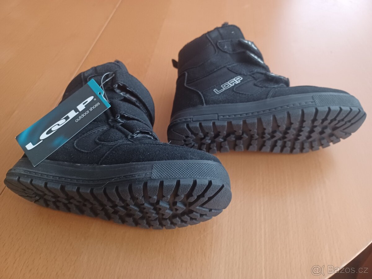 NOVÉ ZIMNÍ BOTY LOAP VEL. 31 - 2