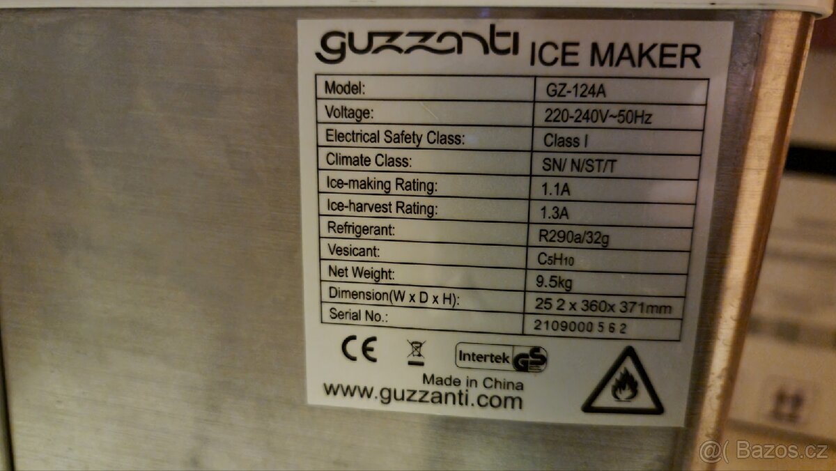 Výrobník ledu Guzzanti GZ 124A - 2