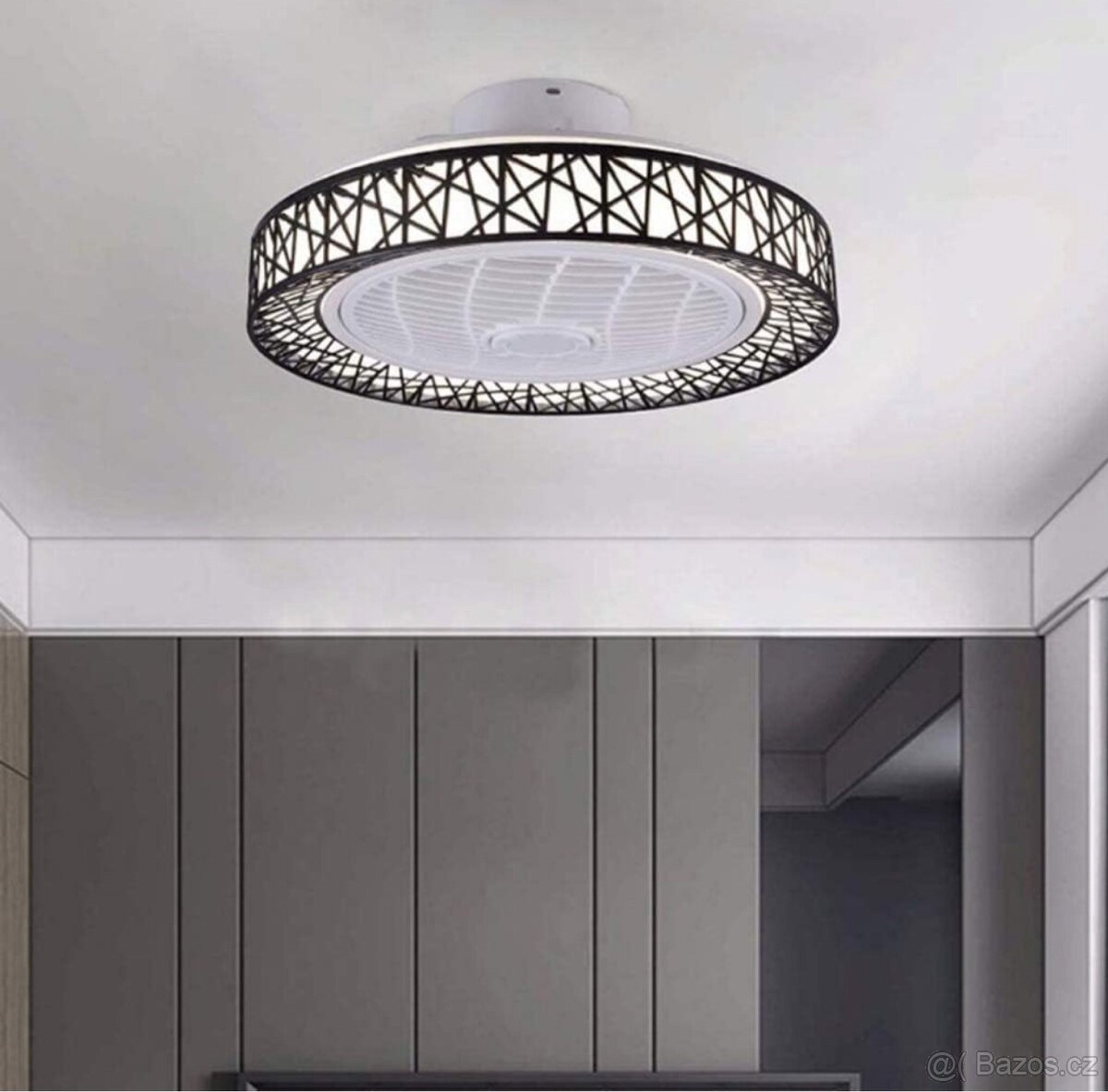 LED Lustr 46w s Ventilatorem 50cm - 2