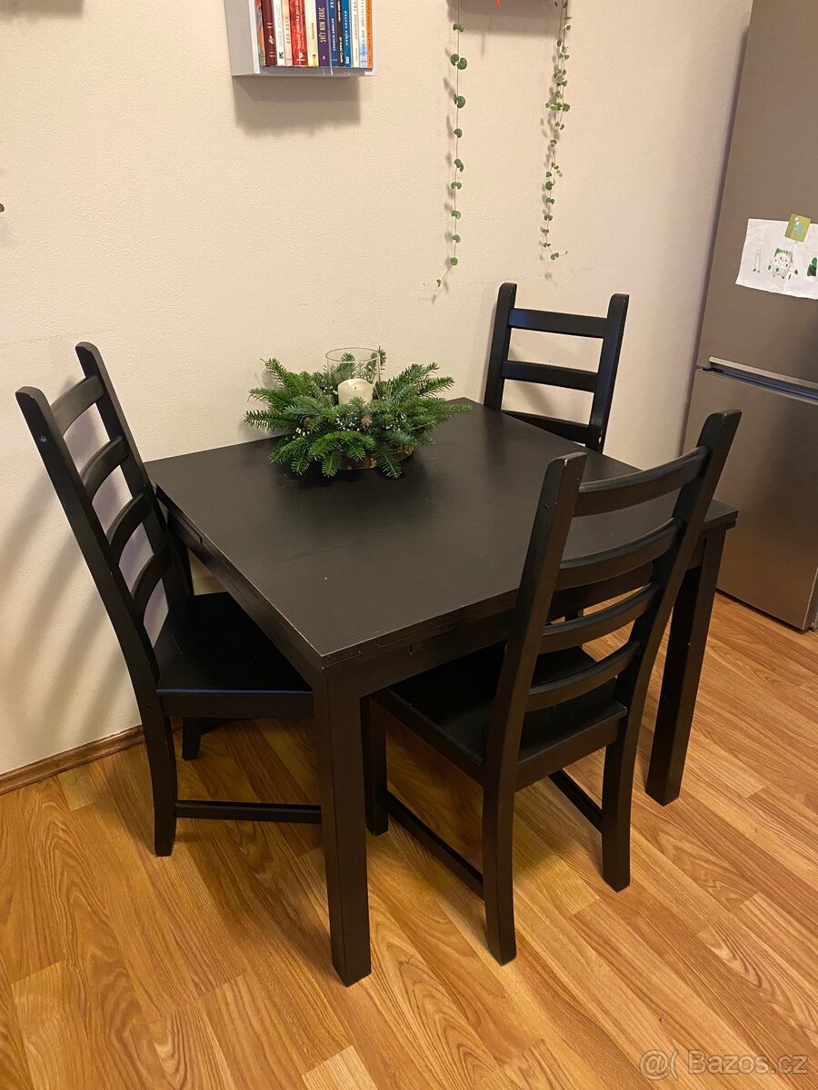 Rozkládací jídelní set IKEA - 2