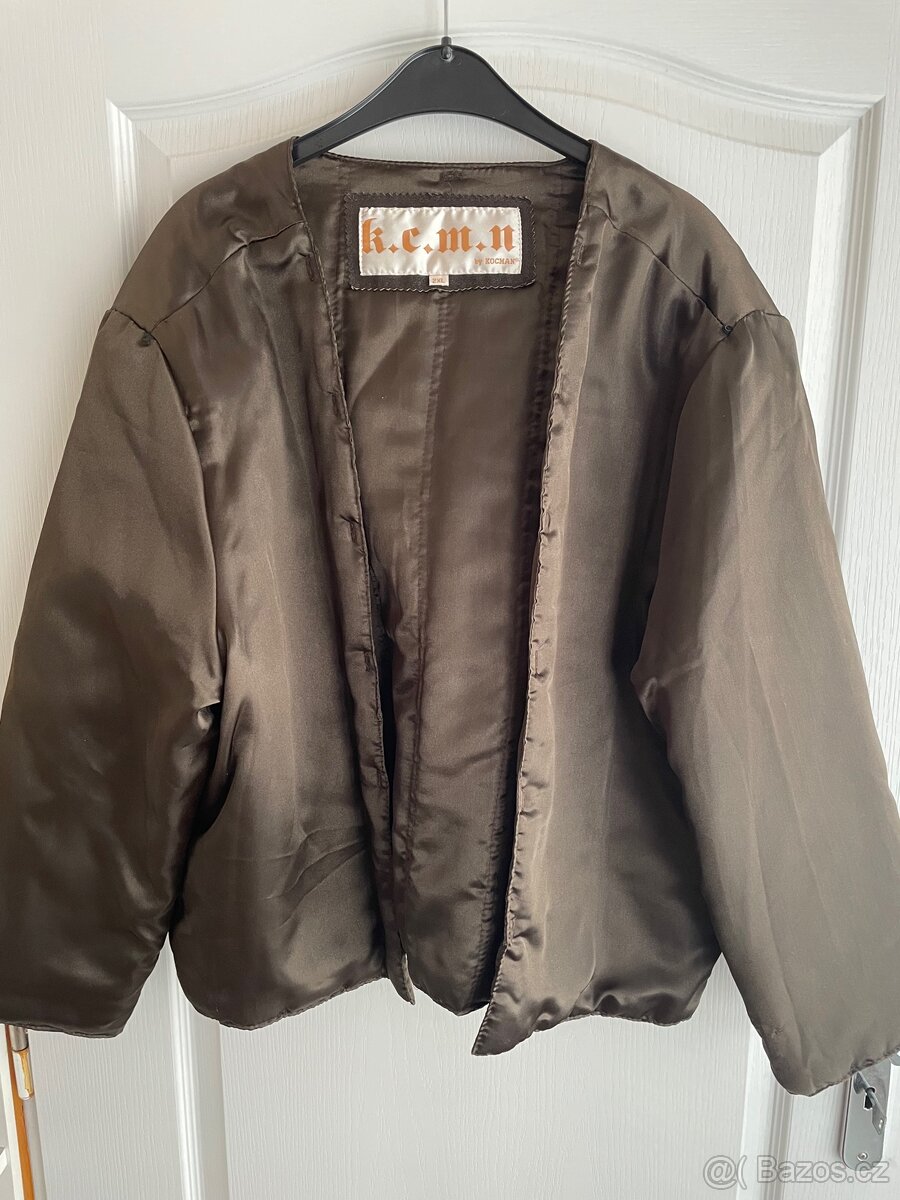 pánská kožená bunda s teplou vložkou - 2