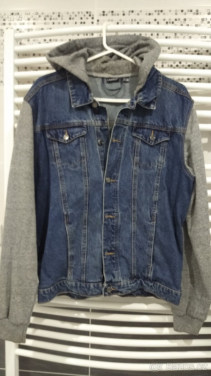 Riflová bunda vel.L - 2