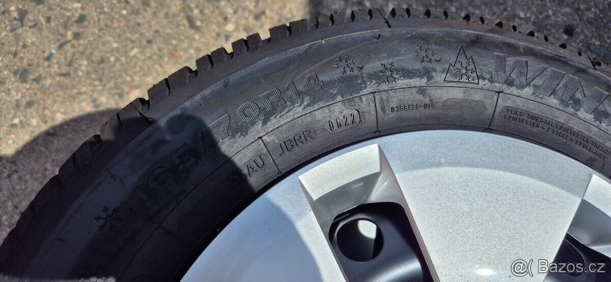 Originální zimní sada Škoda Citigo / Seat Mii / VW Up – 165/ - 2