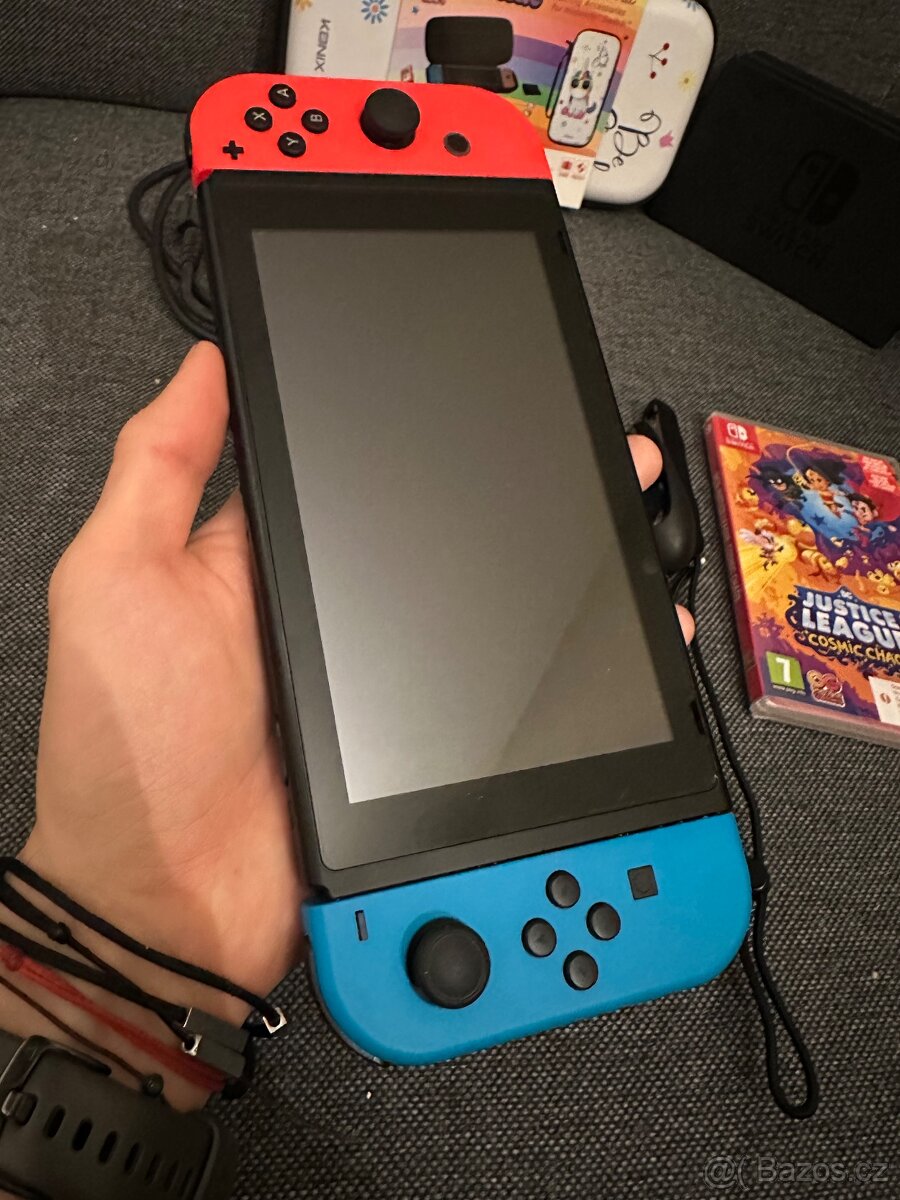 Nintendo switch v2 TOP STAV + hra - 2