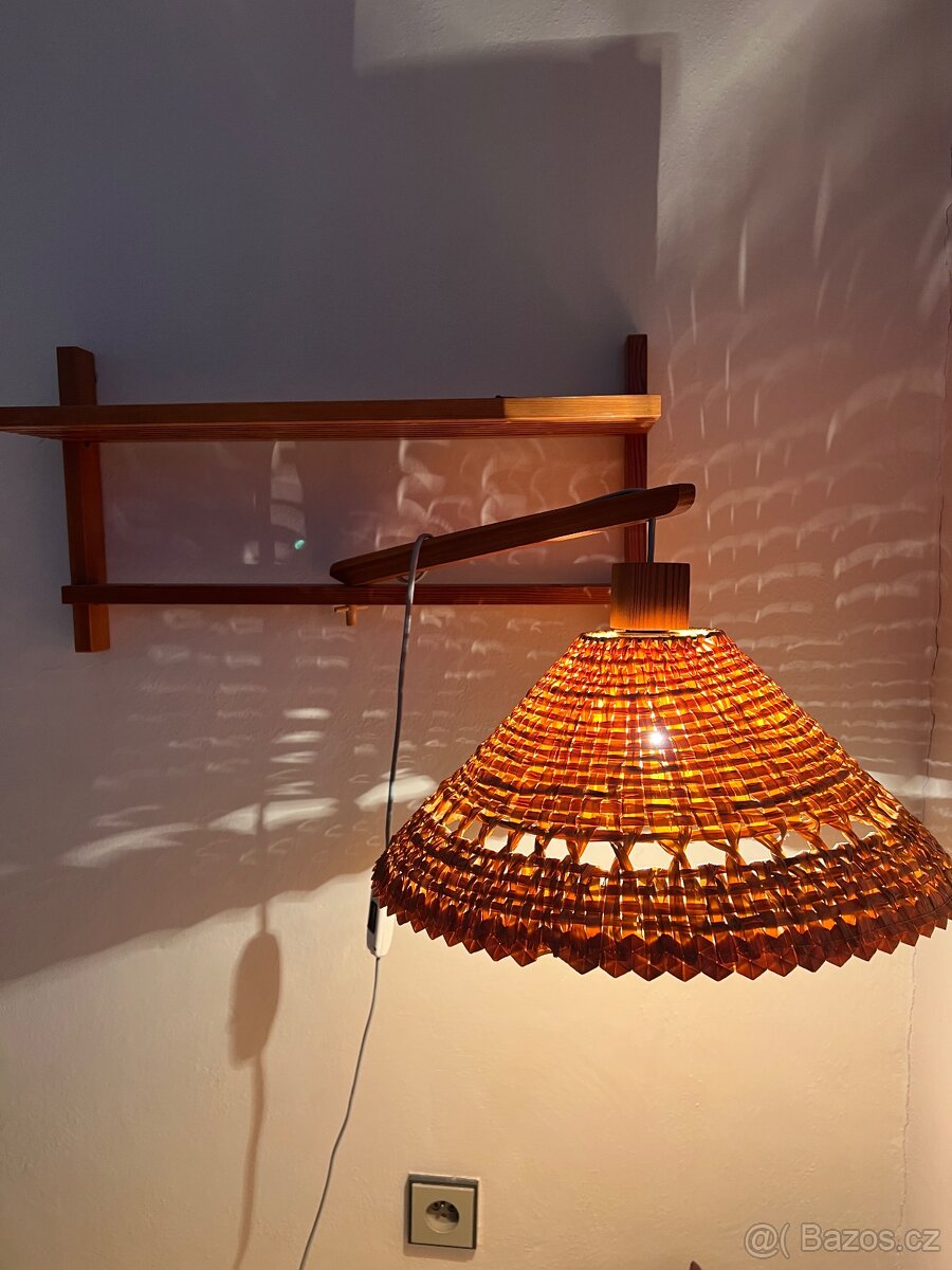 Retro lampa s policí - 2