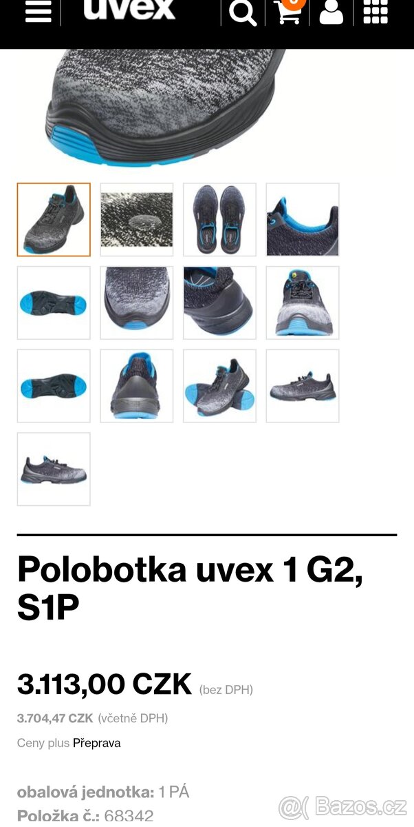 Nové pracovní boty UVEX - 2