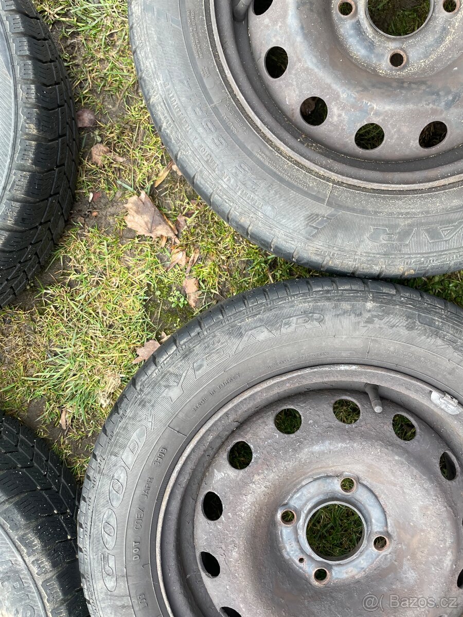 Peugeot plecháče, disky 4x108 - 2