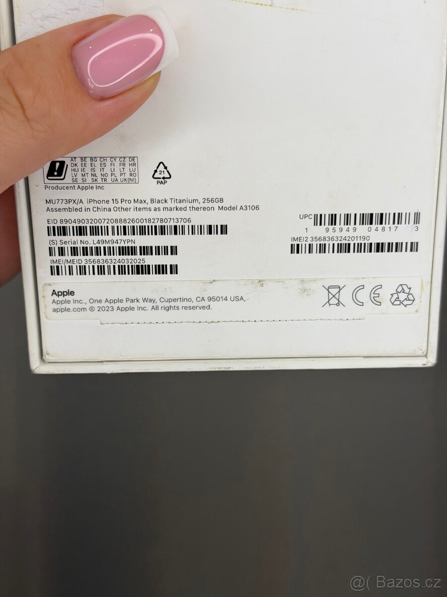 iPhone 15 Pro Max 256 Gb Black Titanium - 2