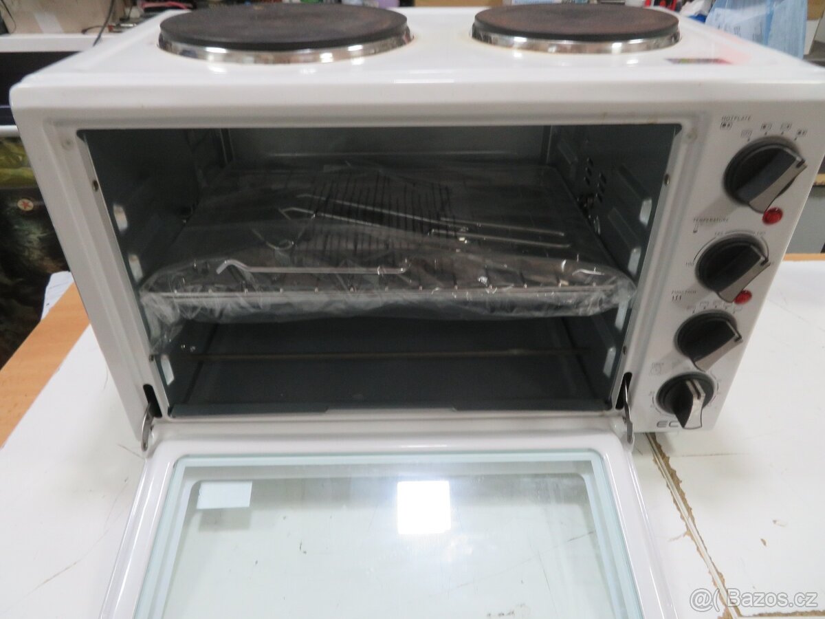 Mini trouba + vařič 2 plotny ECG ET 3031 - 2