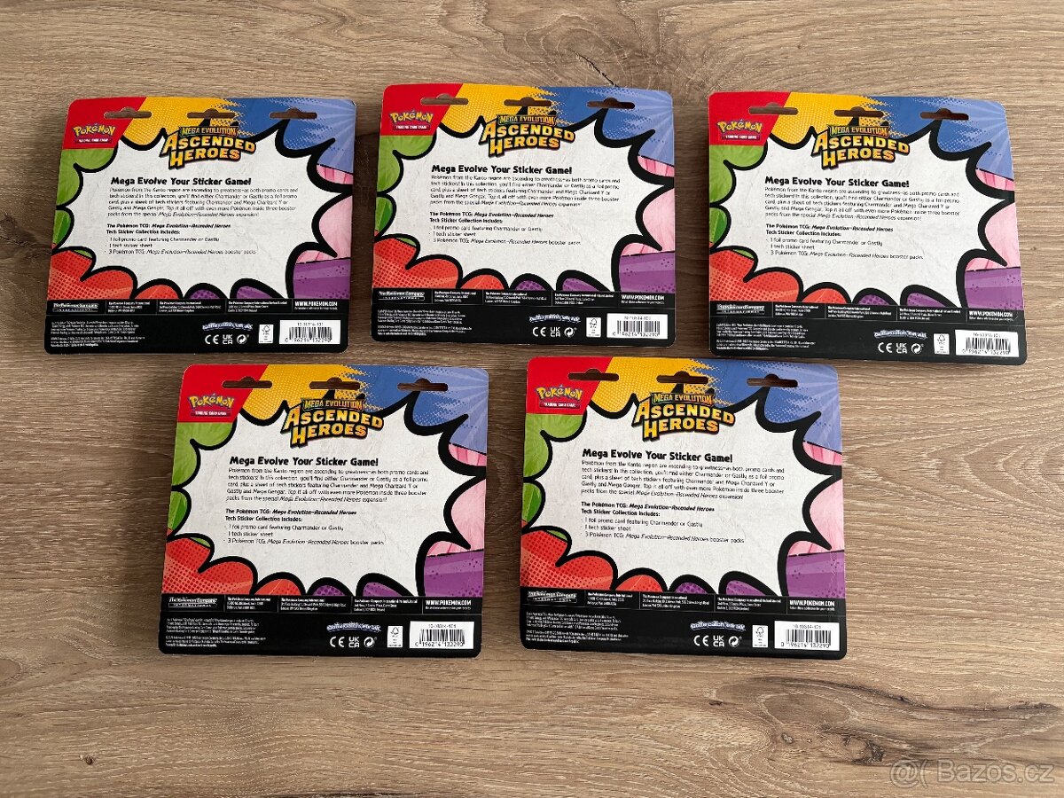 Pokémon Ascended Heroes Tech Sticker Collection Charmander 5 - 2