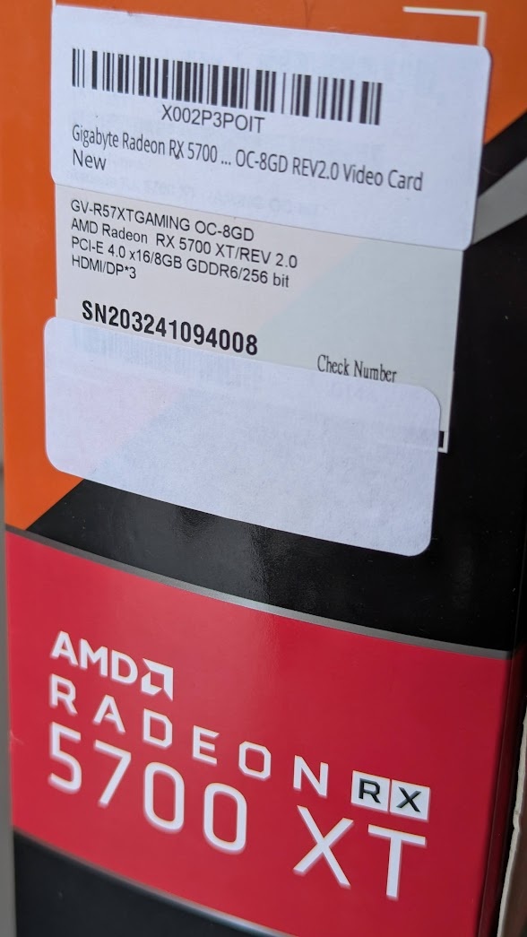 Gigabyte AMD Radeon RX 5700 XT Gaming OC Edition 8GB #NOVÁ - 2