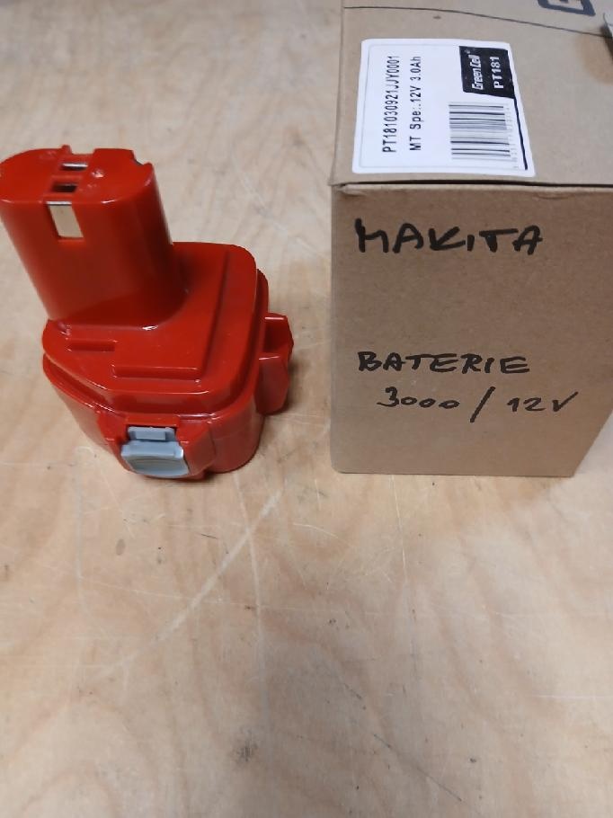 Baterie 3000/12V GreenCell PT181 - pro Makita - 2