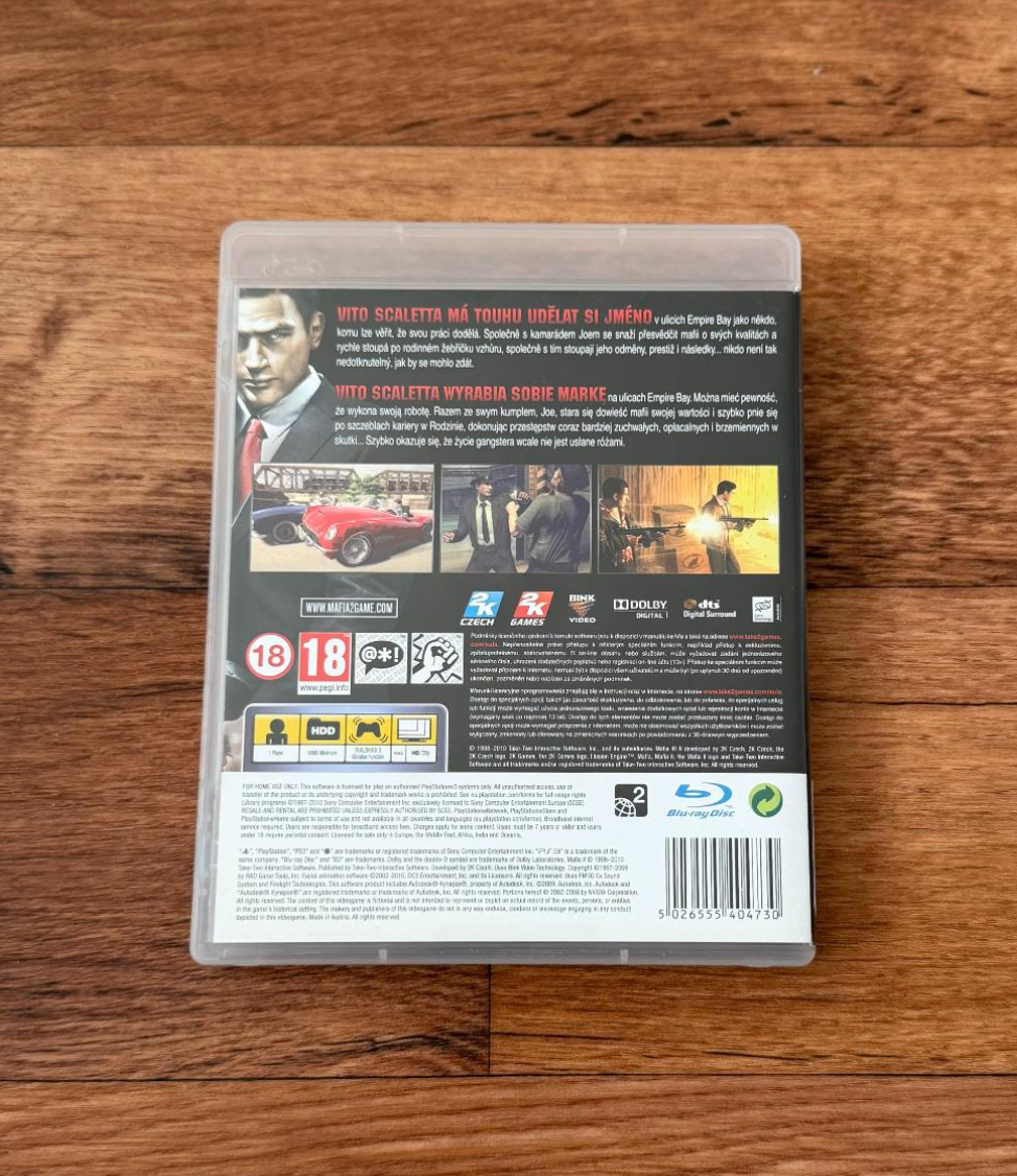 Hra Sony PS3: Mafia II (CZ dabing) vč. mapy - 2