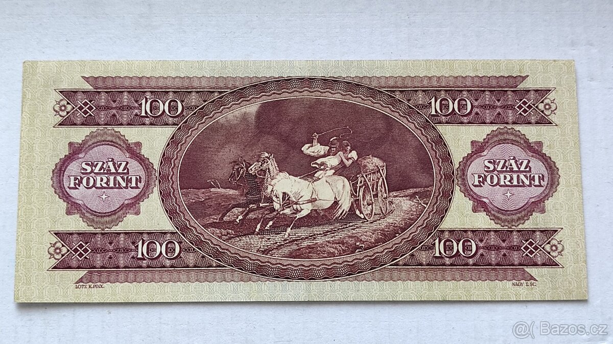 Bankovka 100 Forintu  B179 (1984) - 2