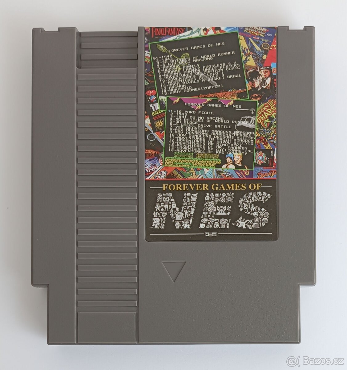 Cartridge 852 her na NINTENDO NES (Aladdin, Conan).... - 2