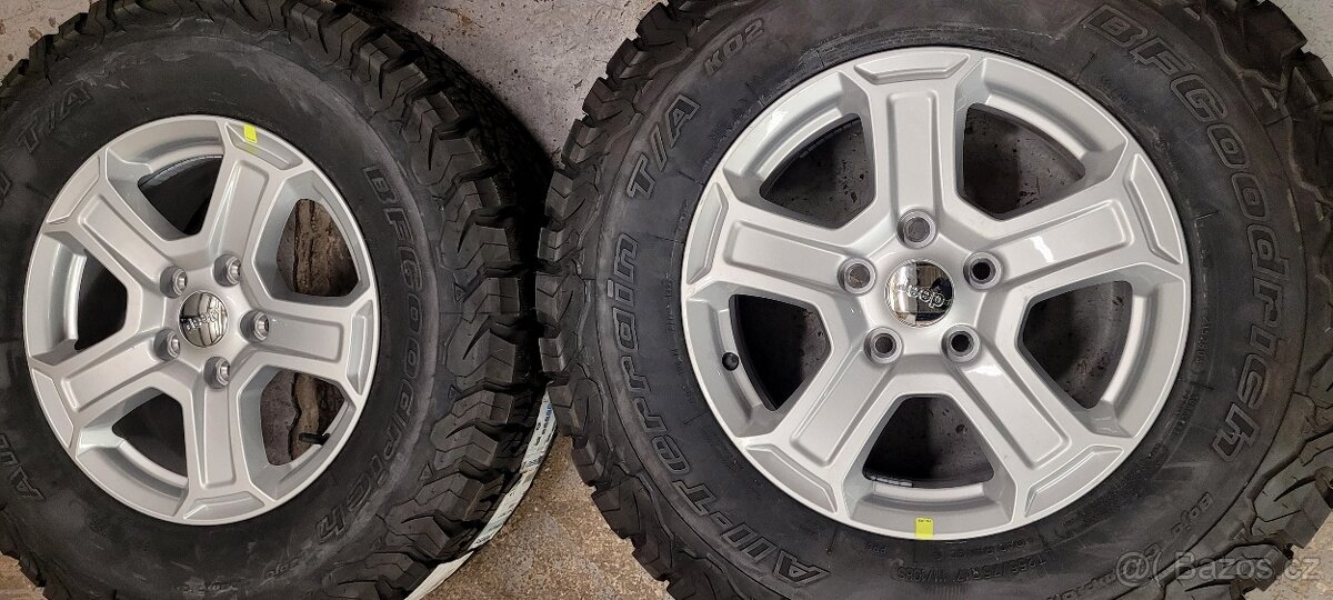 Jeep Gladiator, Wrangler, 17' alu disky,pneu, nové