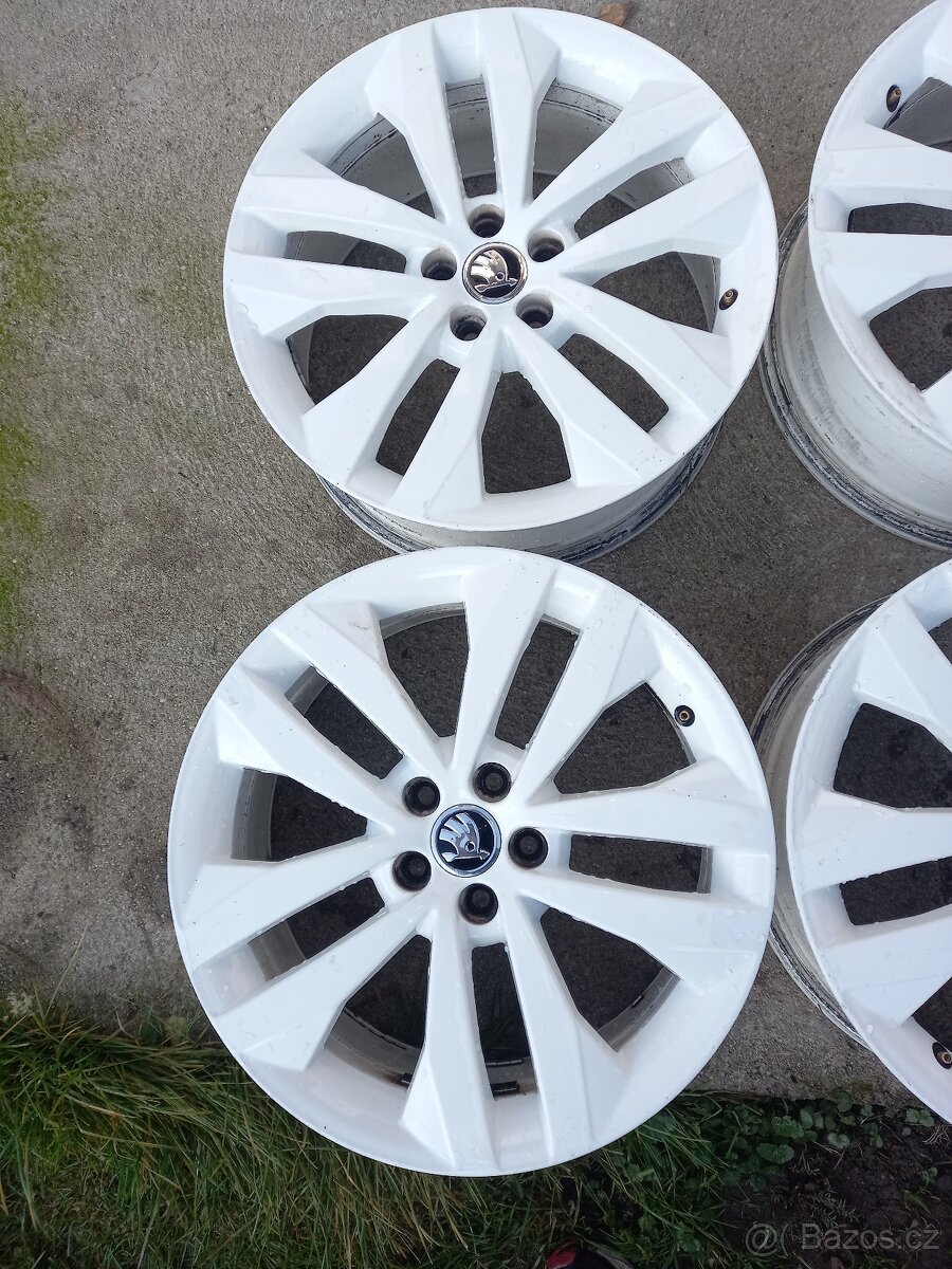 Originál alu kola skoda fabia rs - 2