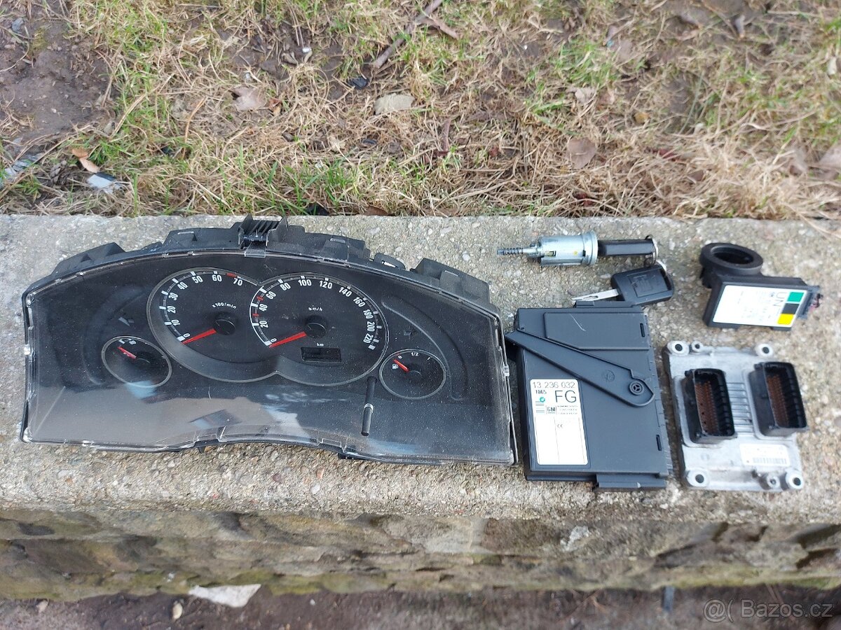 OPEL ASTRA H,CORSA C,MERIVA-jednotka motoru pro 1.4-Z14XEP - 2