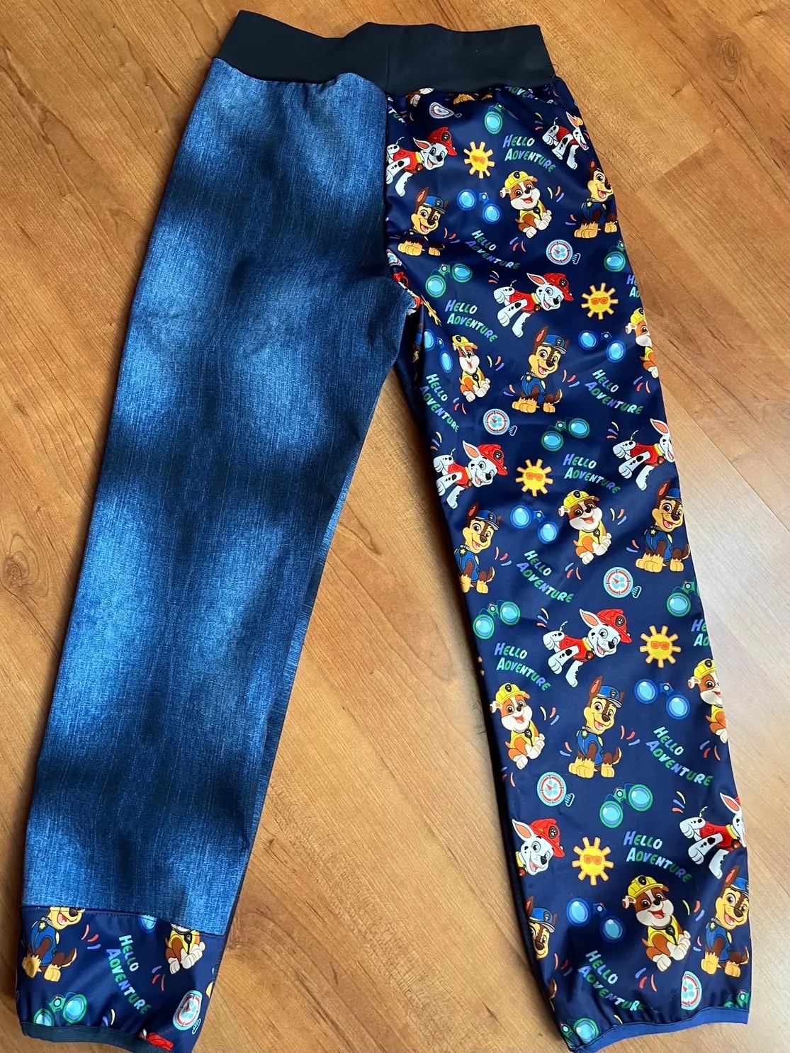 Jarni softshellove kalhoty vel. 128 - 2