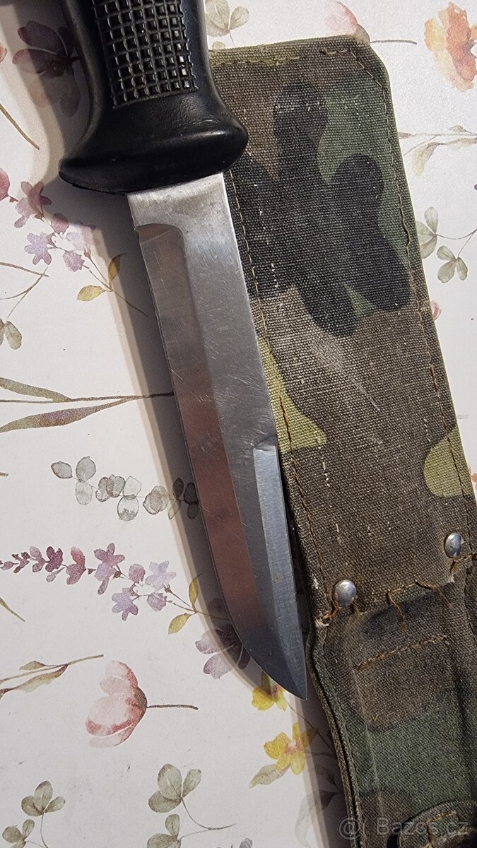 Nůž UTON civilní Molybden Kubánská guma - 2