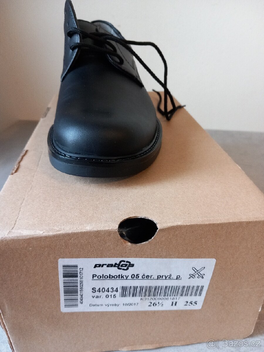 Polobotky černé pryžové - 2