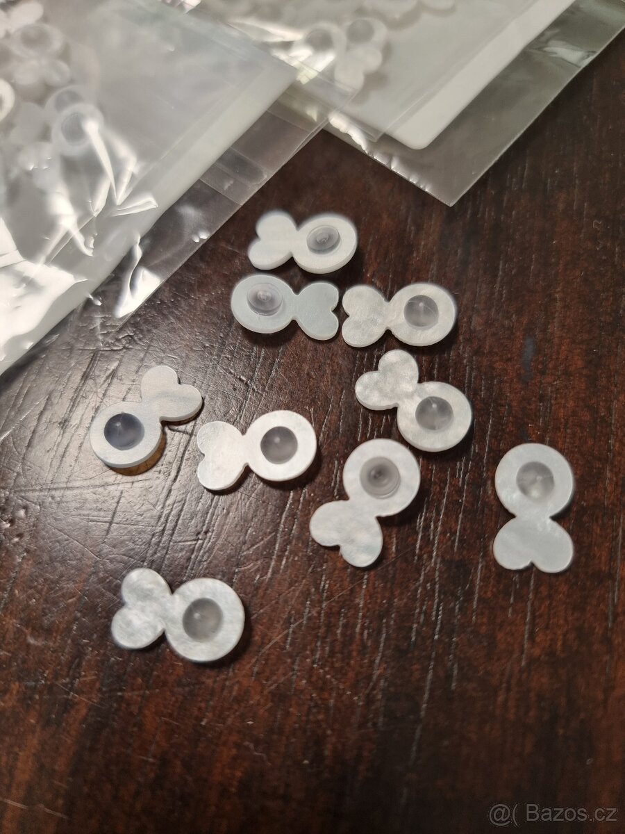 Silikonové podpěry pro těžké náušnice - 25 ks - 2