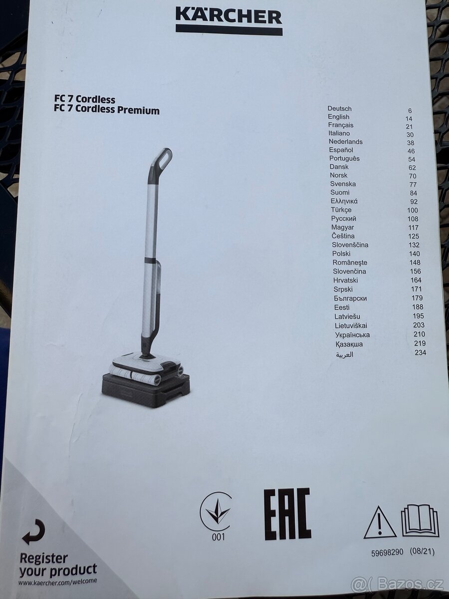 Podlahová myčka Kärcher - 2