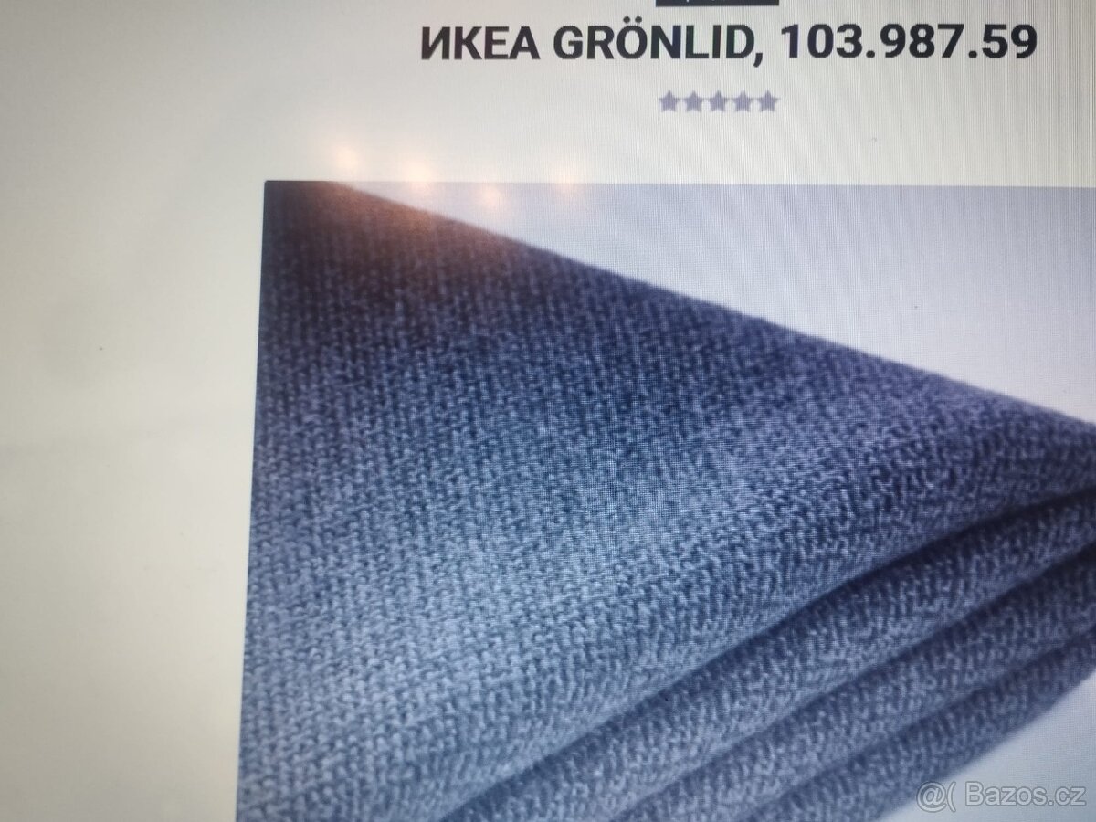 IKEA Gronlid- potah- nový - 2