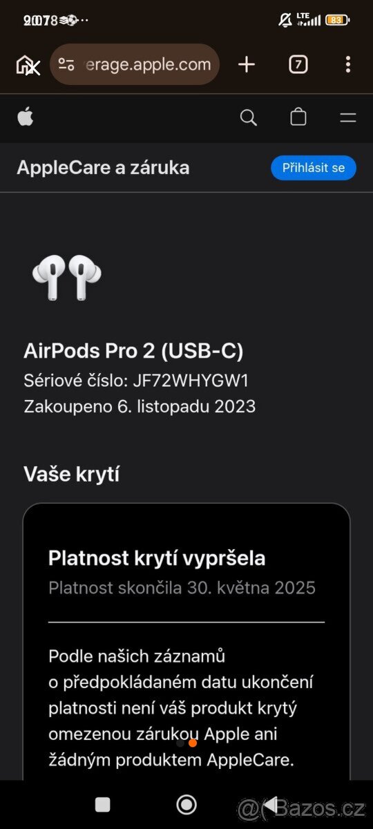 Apple AirPods Pro 2. generace - 2