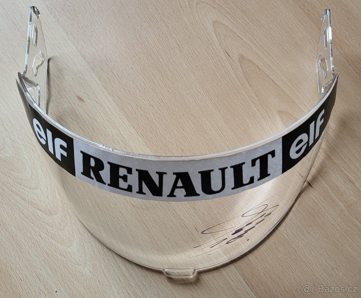 David Coulthard originální autogram na vizoru (hledí) - 2