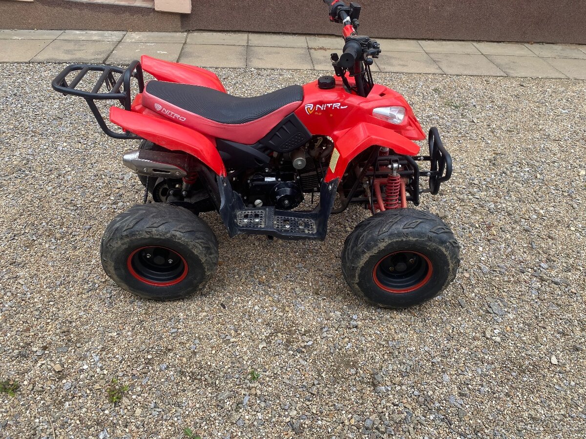 Čtyřkolka ATV 125E plně funkční Poř cena 20.000,-