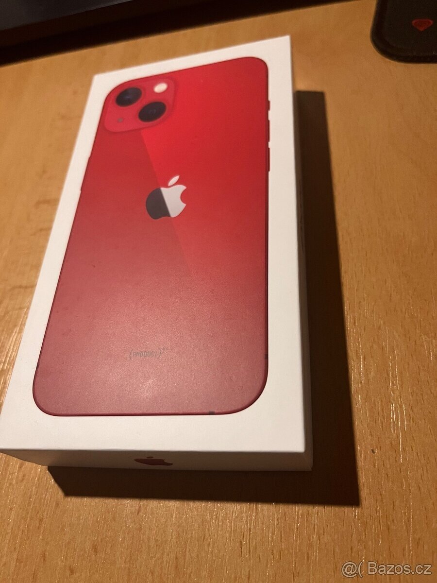Originální krabička IPhone 13 Red - 2